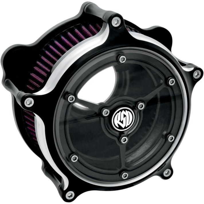 Roland sands contrast cut clarity air cleaner for 1991-2013 harley sportster