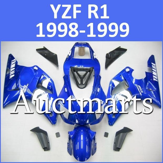 Fit yamaha yzf r1 98 99 yzfr1 1998 1999 1000 fairing kit bodywork a7 d13