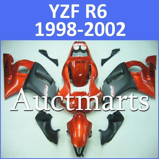 Fit yamaha yzfr6 98 99 00 01 02 yzf r6 1998 1999 2000 2001 2002 fairing h22 d03