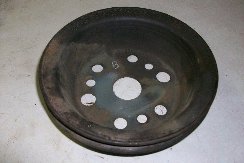 751232 bb   corvette   crank shaft  pulley