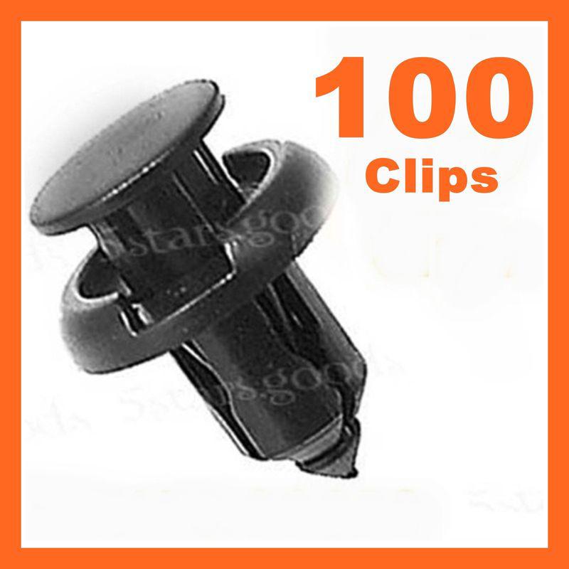 100 clips front rear bumper clip for honda odyssey pilot prelude s2000 ridgeline