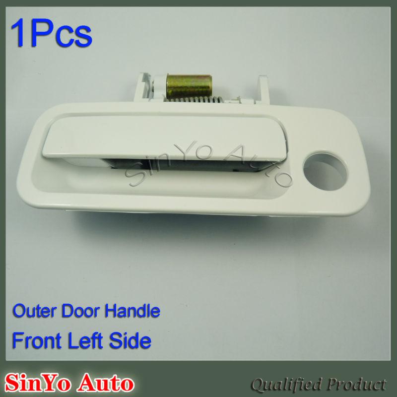 New outer outside door handle driver white front left for toyota camry