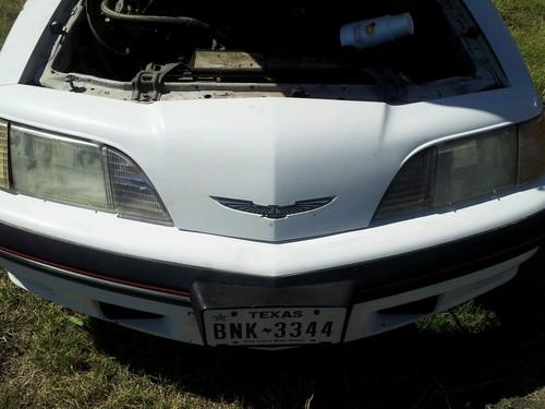 Turbocoupe headlights and signal lights