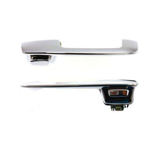 78-93 dodge van truck pickup door handle outside exterior chrome pair set