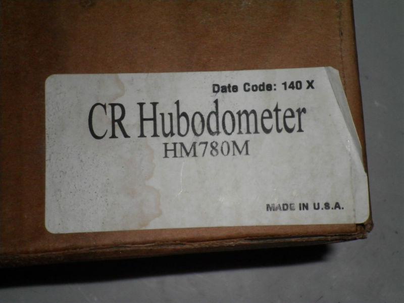 Hubodometer - new / old stock  - part # hm 780 -  cr / chicago rawhide