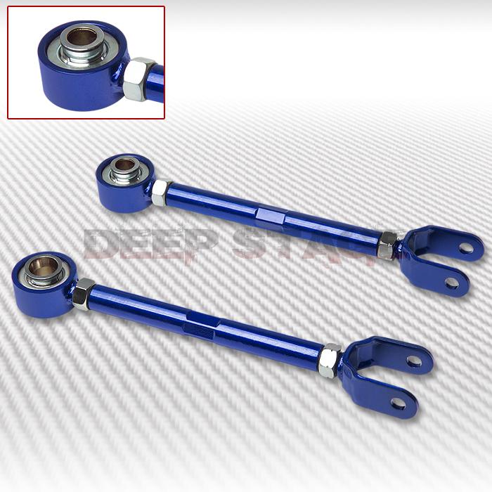Steel rear traction control camber rod 03-07 nissan 350z z33/g35 v35 vq35 blue