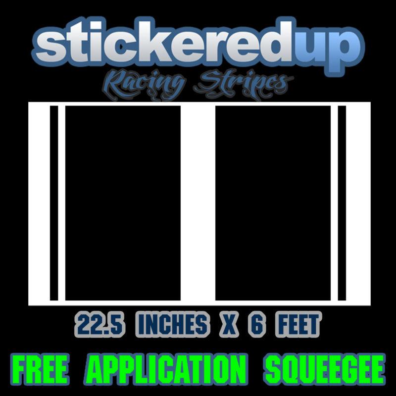 Rs-0001 stripe *custom racing stripes kit* vinyl decal sticker car truck suv