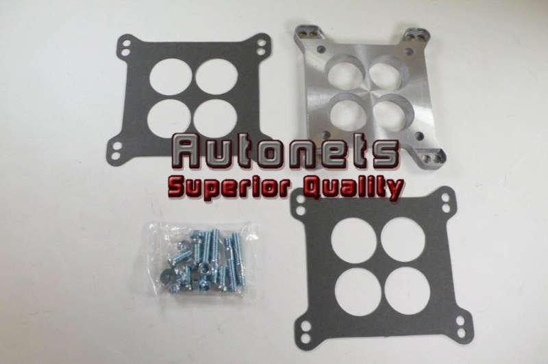 Universal fit large to small holley afb 4bbl 4 port carburetor adapter