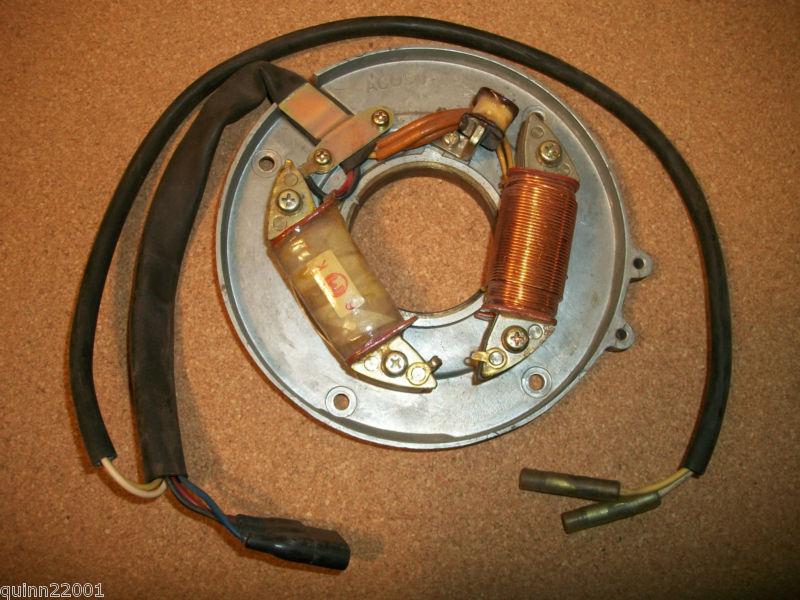 New vintage outboard motor stator plate & coils 40w  chrysler mercury evinrude ?