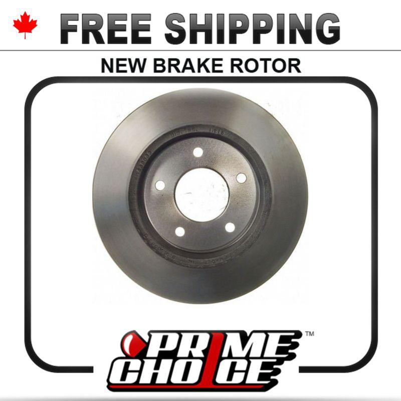 1 premium new disc brake rotor for front fits left driver / right passenger side