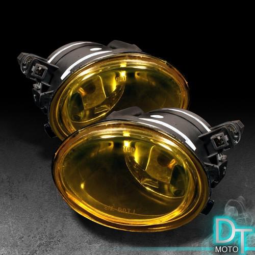 01-06 bmw e46 m3 03-05 bmw e39 m5 yellow driving fog lights lamps left+right