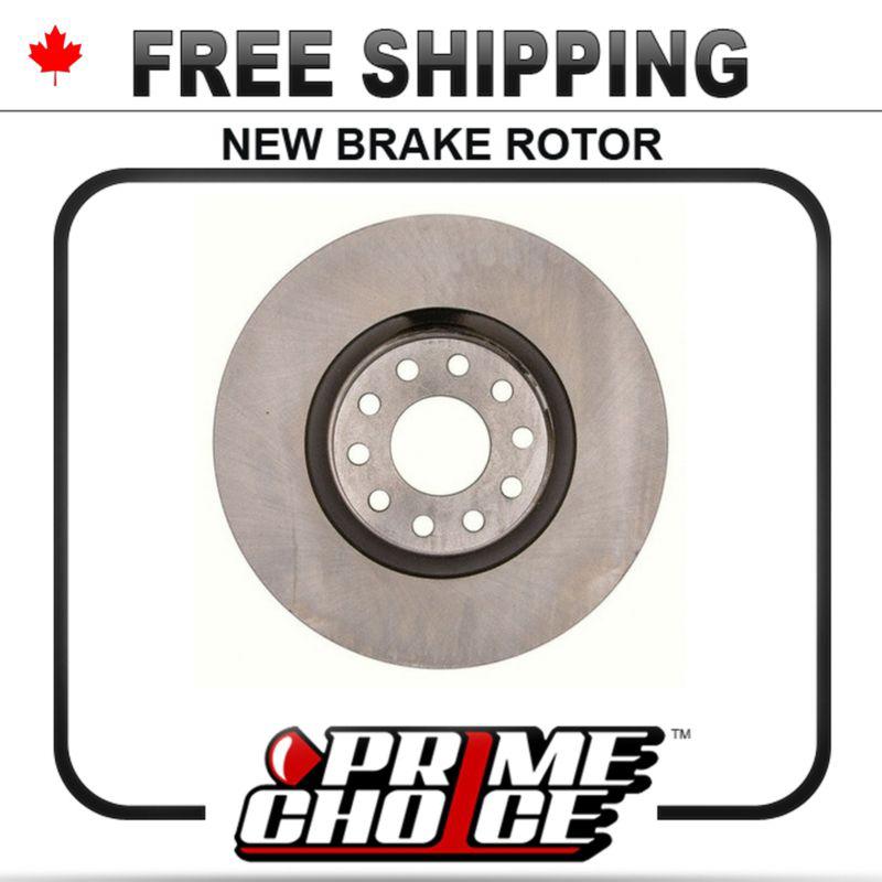 1 premium new disc brake rotor for front fits left driver / right passenger side