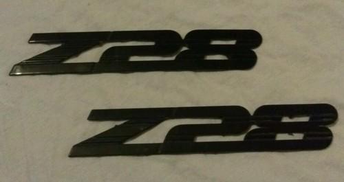 1993-2002 camaro z28 fender emblems