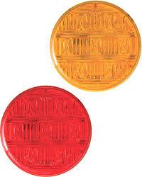 2 led 2 inch hyper-x grommet mount marker lights 7 diodes  choose - red or amber