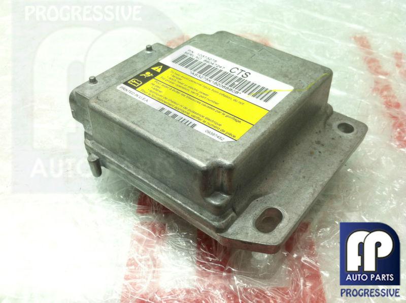 06 07 cadillac cts airbag module # 89047247 / 10373275 #5