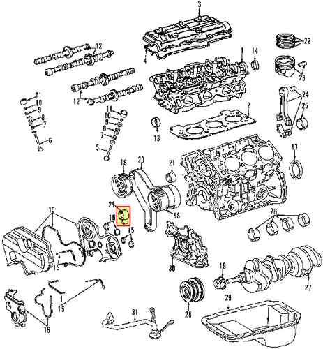 Toyota 1350562070 genuine oem factory original idler