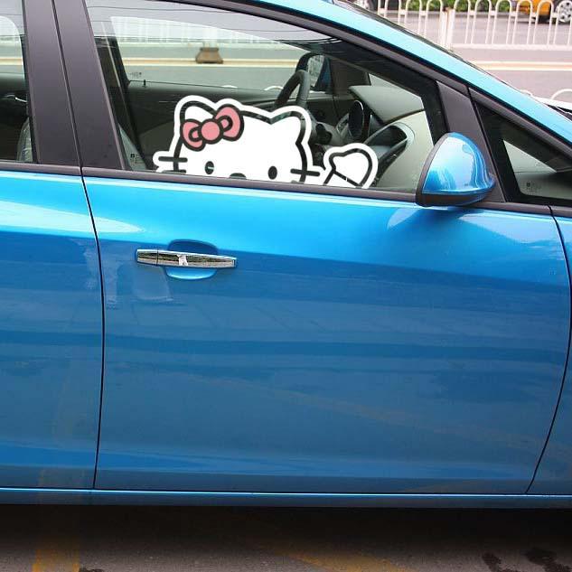 Hello kitty car decals stickers car graphics vinyl car window stickers 