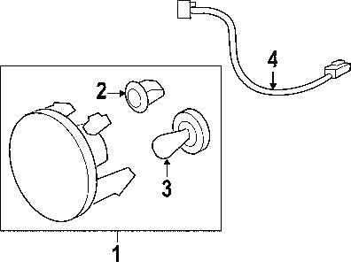 Gmc 15789984 genuine oem factory original harness