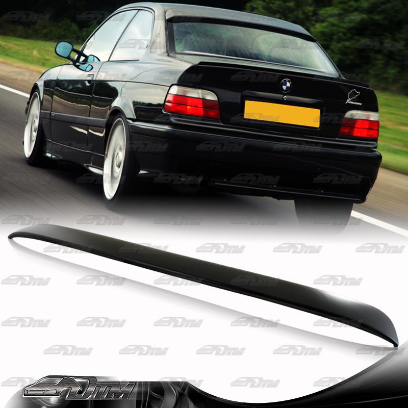 1992-1998 bmw e36 3-series abs plastic rear roof window visor spoiler wing