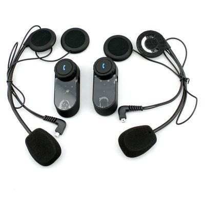 2*1000m bt interphone bluetooth motorcycle motorbike helmet intercom headset mp3