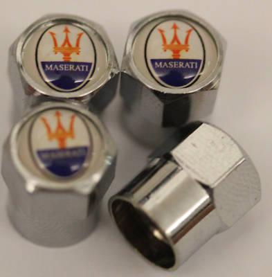 Maserati tire valve caps granturismo s grancabrio quattoporte free shipping