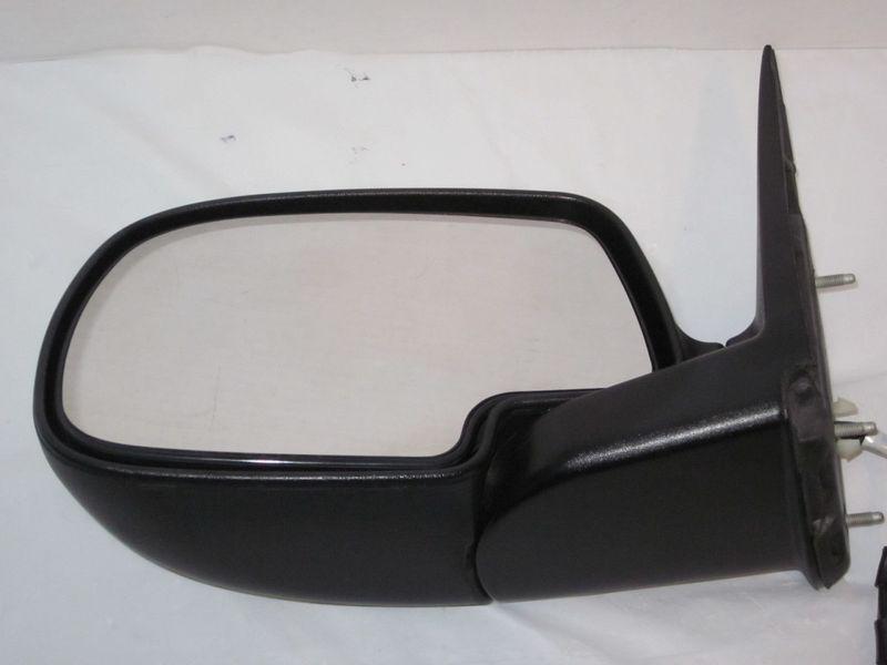 03-06 chevy silverado sierra tahoe yukon power mirror driver side textured cover