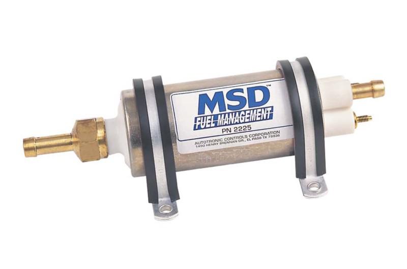 Msd ignition 2225 high pressure electric fuel pump