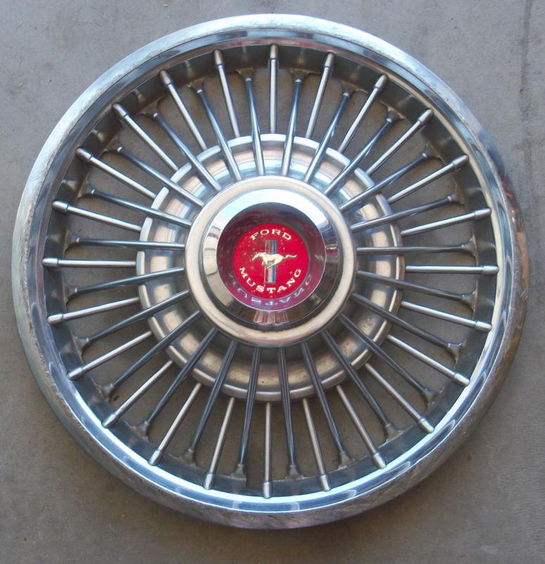 Vintage Ford Mustang Hubcaps