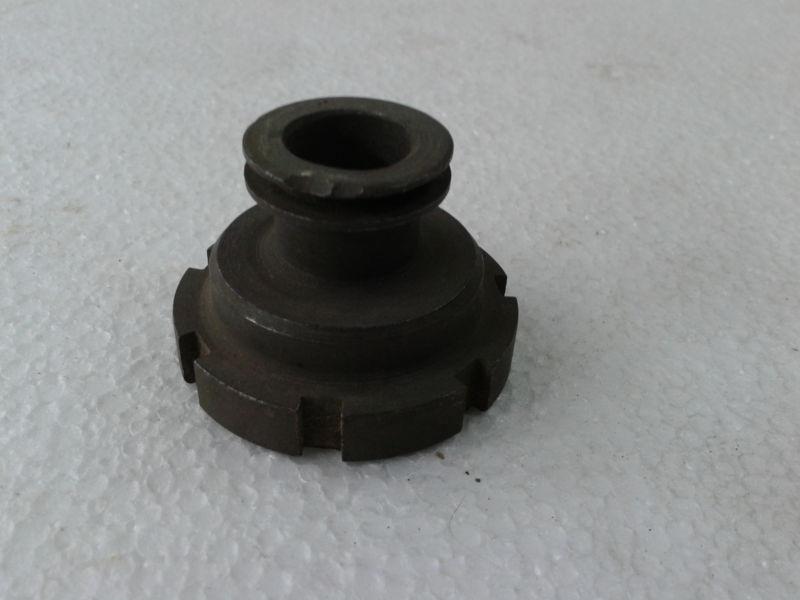 New harley transmission clutch hub nut "nos" 1941-73 45 wl wla servicar 37460-41