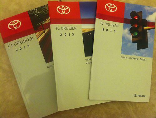 2013 f j cruiser owner car manual