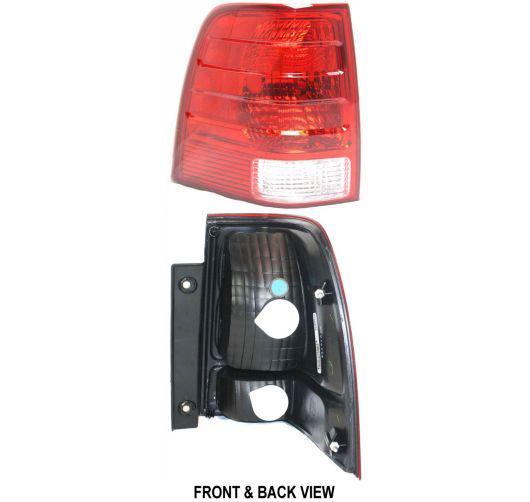 Ford expedition 03-06 left rear brake taillight taillamp lens & lens & housing