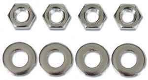 1969-1971 headlamp washer hardware (8 pieces)