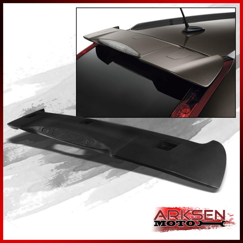 2012+ honda crv rear trunk factory style spoiler wing lip w/led tail brake light