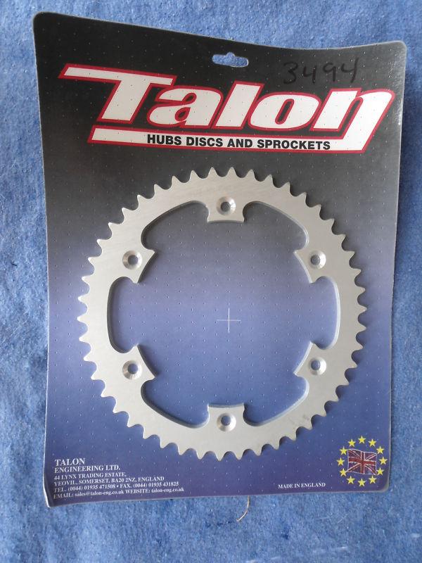 Talon rear sprocket yamaha yz / yzf / it / wr  silver 46t