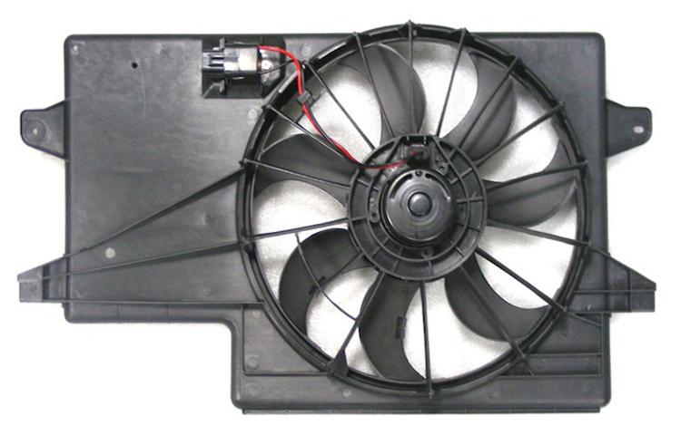 Depo replacement ac condenser radiator cooling fan 08-09 ford focus 8s4z8c607a