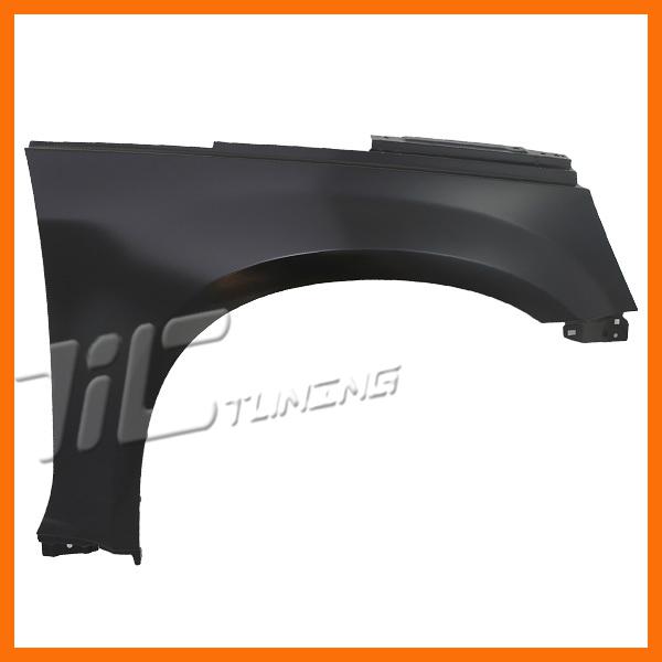 05-09 chevy equinox passenger right front fender primered black steel ls ltz rh