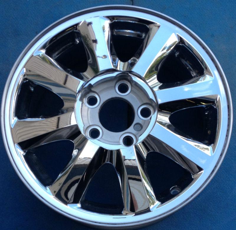 One 2005 2006 2007 2008 buick allure lacrosse 16" factory wheel rim chrome clad