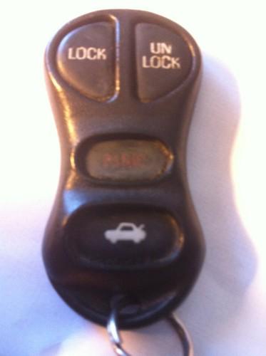 Lincoln keyless entry remote fob 