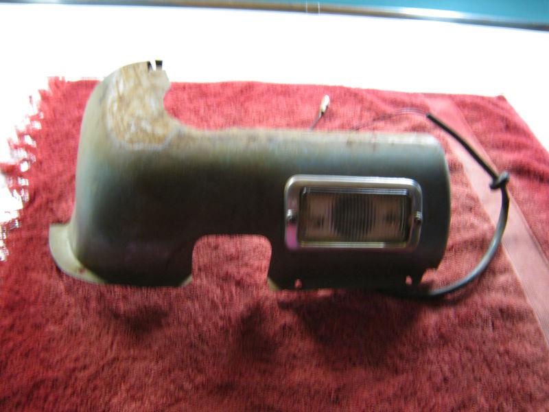 1959 chevrolet impala original right rear backup valance with backup light