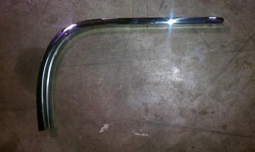 1959 1960 elcamino passenger side pillar post door frame trim stainless polished