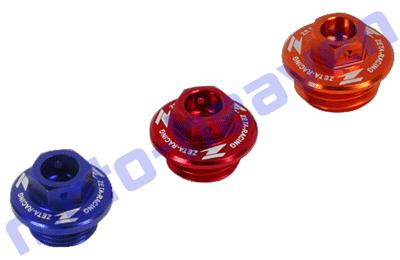 Zeta oil filler plug red 2007-12 crf150r 1990-07 cr125r 1990-07 cr250r (89-2110)