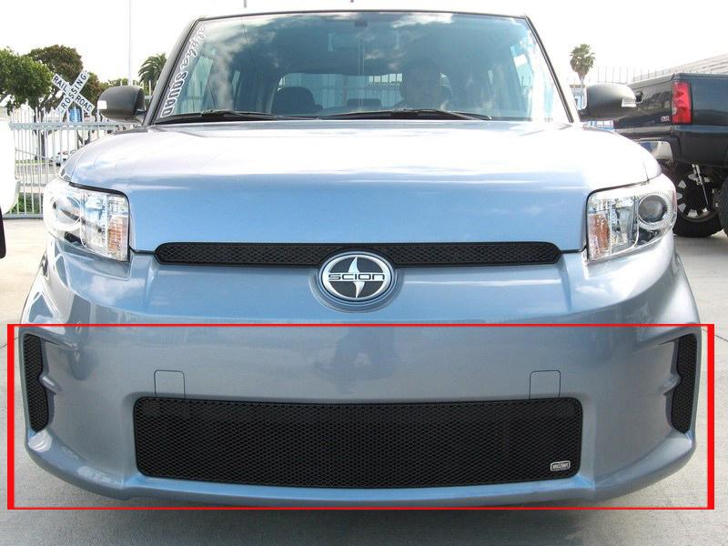 2011-2013 scion xb grillcraft lower black grille 3 pcs grill set toy1856b