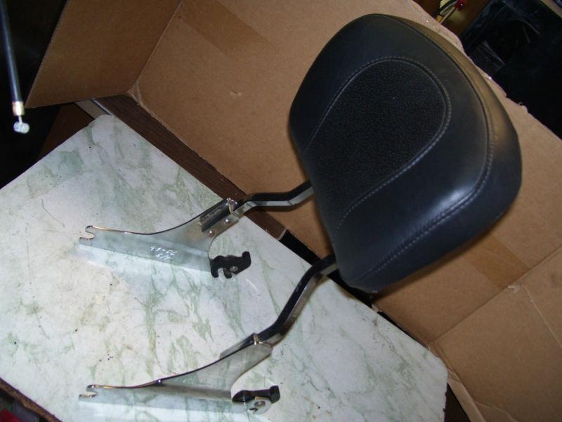 2006 harley softtail oem quick detatch sissy bar w/ large pad