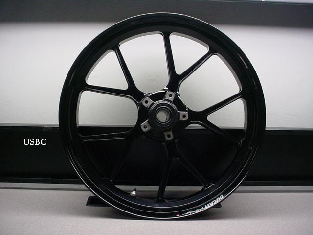 07-12 ducati 848 1098 1198 magnesium front rim wheel