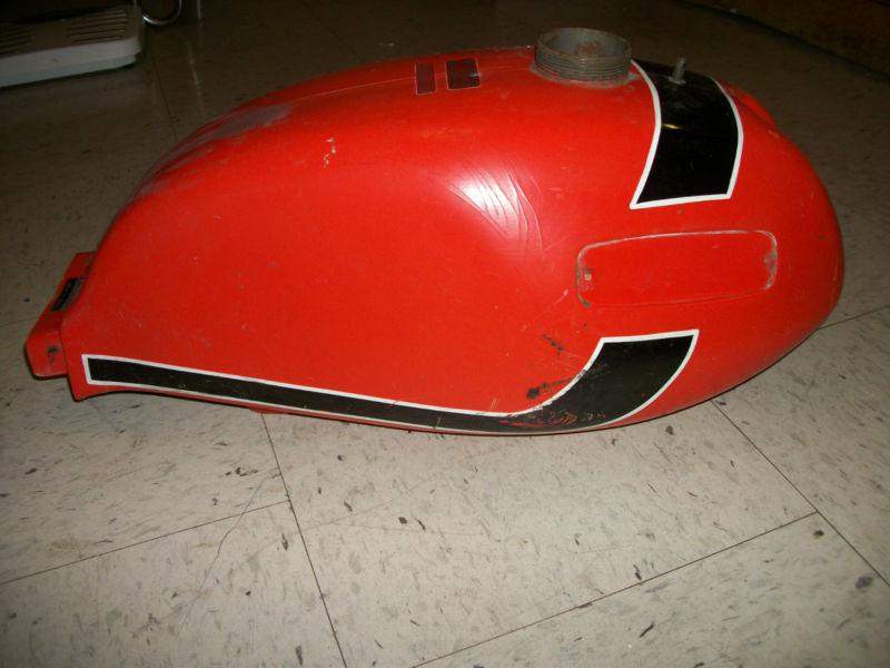   vintage ossa mx trail phantom motorcycle fiberglass gas tank