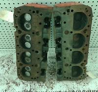 Pair 1960-67 chevrolet 283,327 small block  heads gm 3884520,date e-2-6,e-8-6