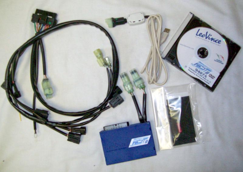 Leovince kawasaki zx-10 1000 fast ii efi fuel management system new 9427a