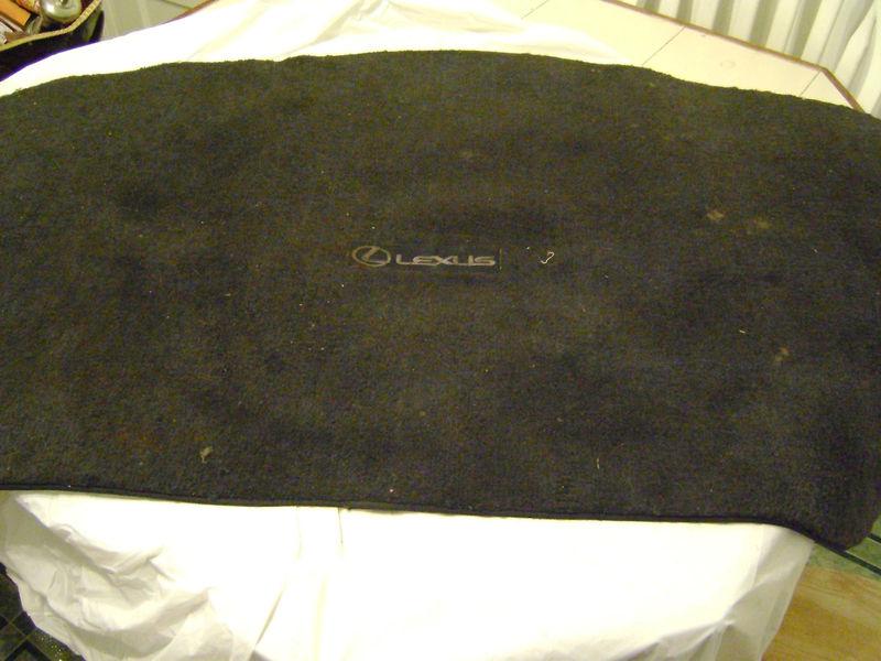 1993-2000 lexus sc300 sc400 trunk carpet lexus logo oem cover optional