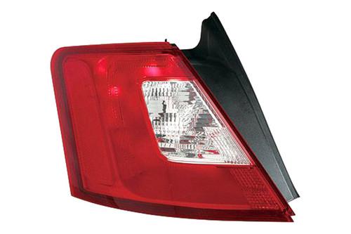 Replace fo2818149 - 10-12 ford taurus rear driver side tail light lens housing