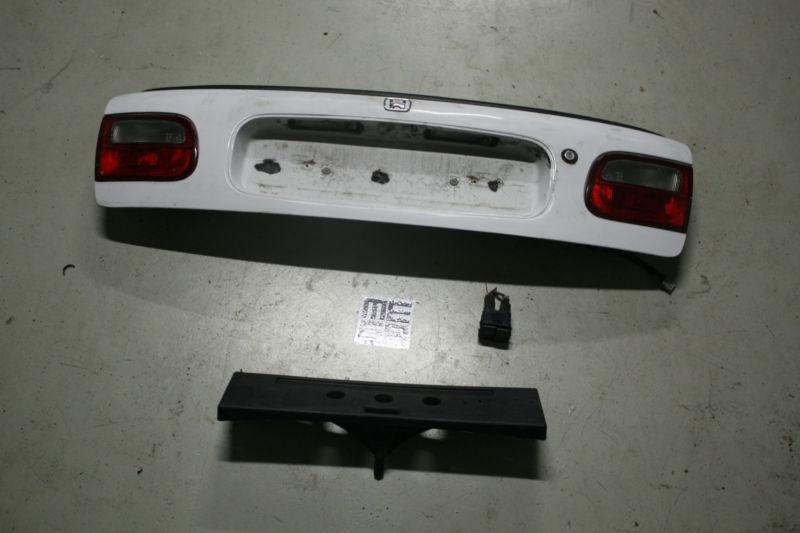 Edm long license plate rear hatch with fog light civic jdm eg eg6 eg4 rare sir